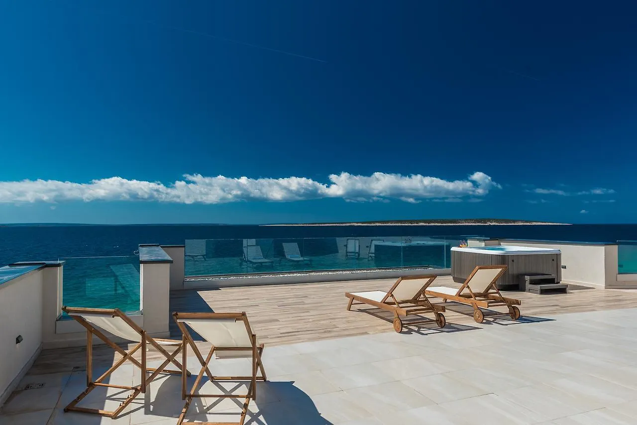 Breathtaking Sea View Luxury Penthouse Apartment Mandre Croatia