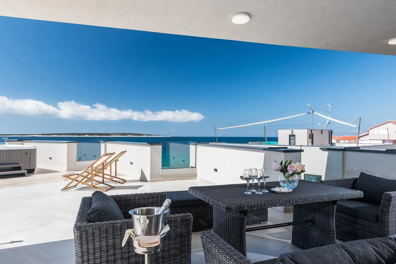 Breathtaking Sea View Luxury Penthouse Apartment Mandre 0*,  Croatia