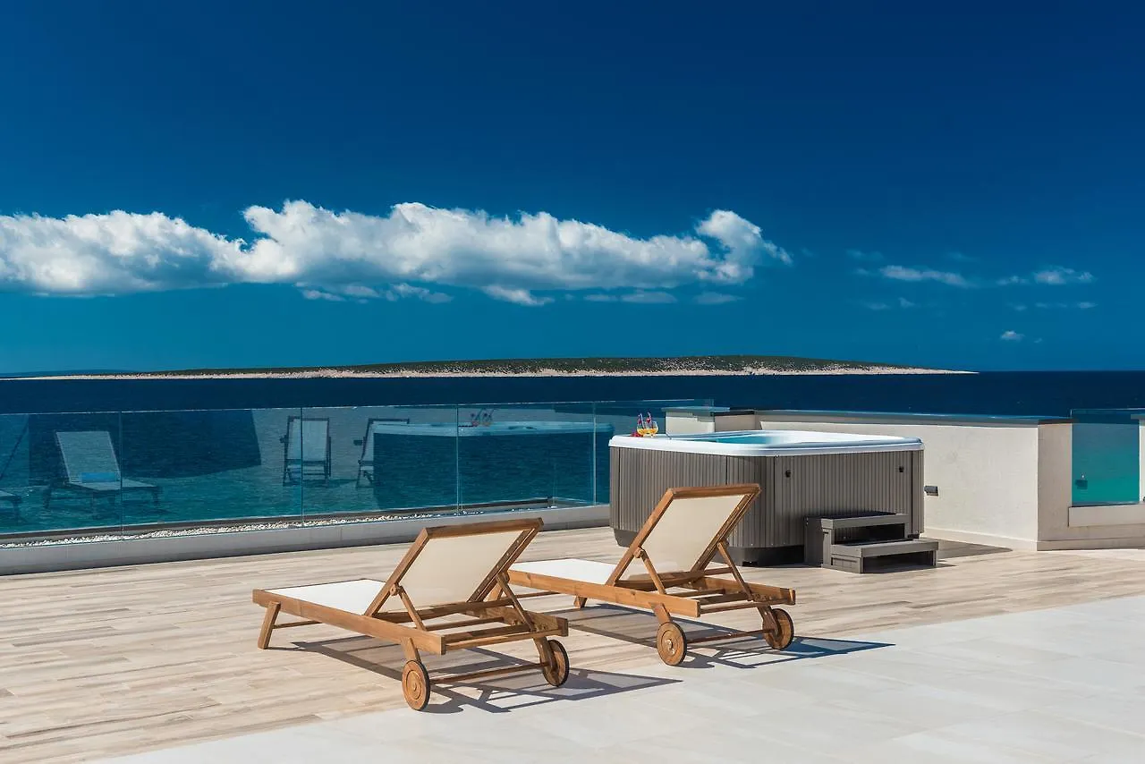 Breathtaking Sea View Luxury Penthouse Apartment Mandre Croatia