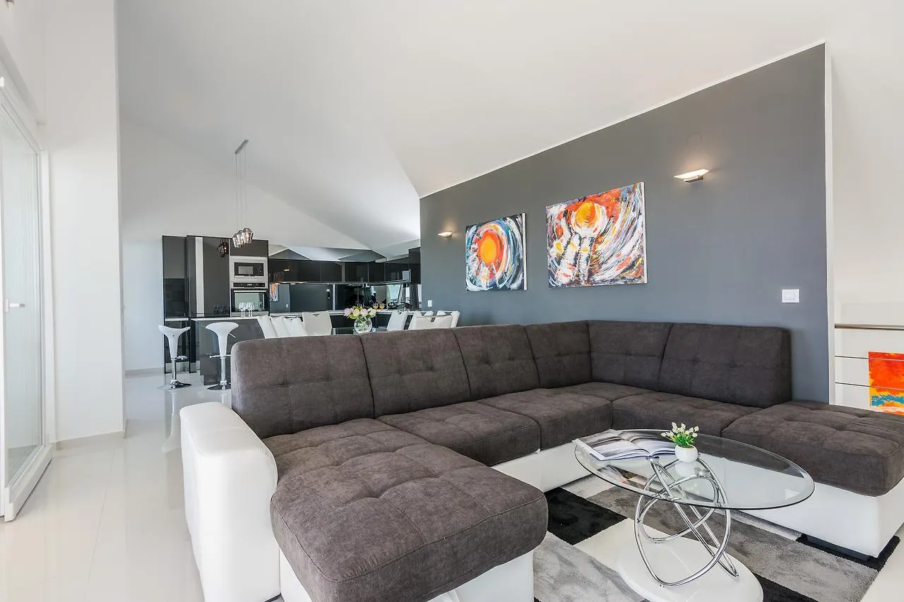 Breathtaking Sea View Luxury Penthouse Apartment Mandre 0*,  Croatia